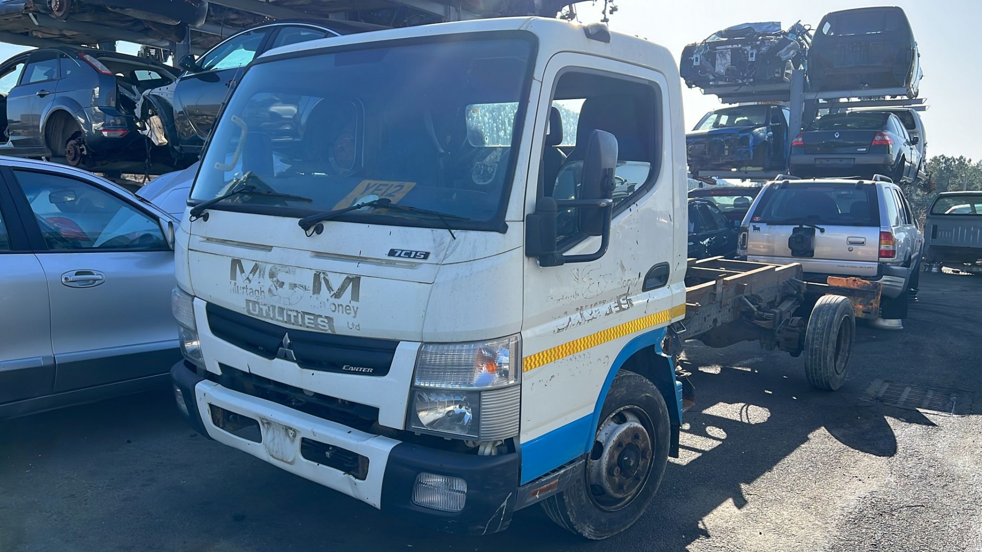 Peça - Mitsubishi Canter 7C15 Euro 6, 2013 Para Peças Ref. 4P10