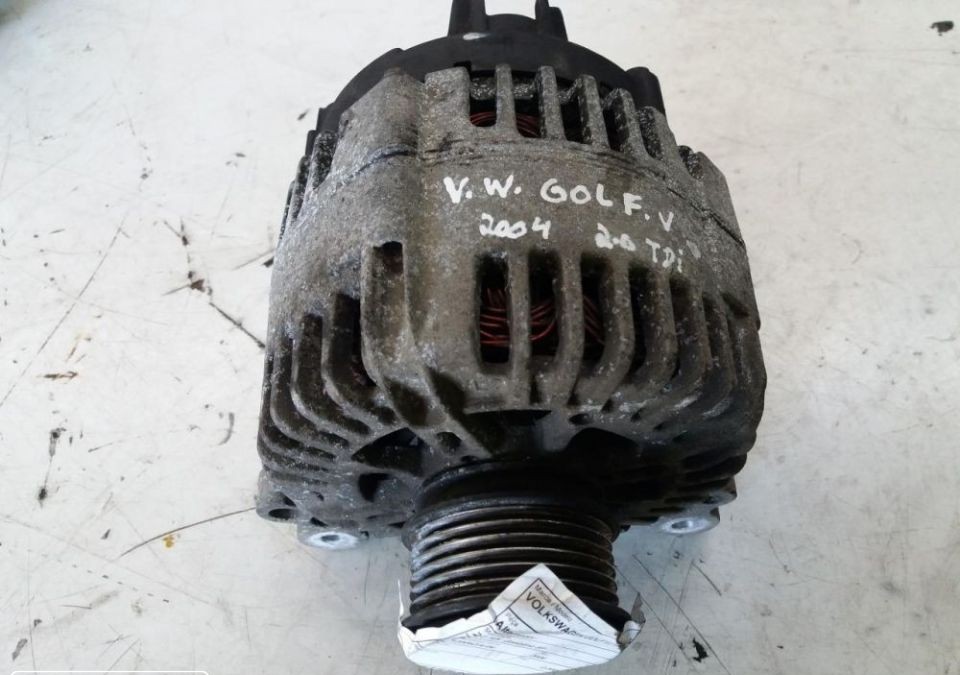 Peças - Alternador Volkswagen Golf 5 2.0Tdi 2004