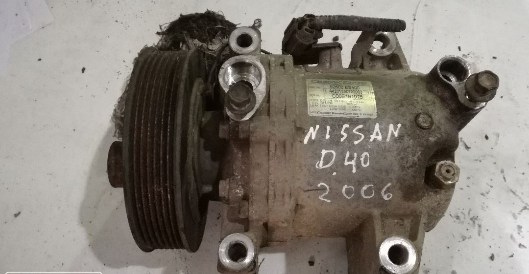 Peças - Compressor De Ac Nissan Navara D40 2006 Ref-C06e161975