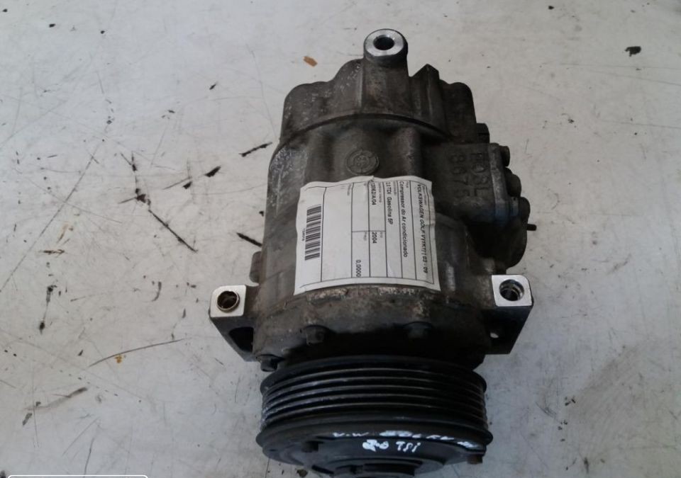 Peças - Compressor Ac Volkswagen Golf 5 2.0Tdi 2004